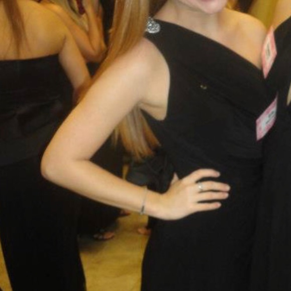 Black Ralph Lauren evening gown